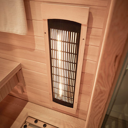 Infrarotkabine - 120 x 105 cm für 2 Personen