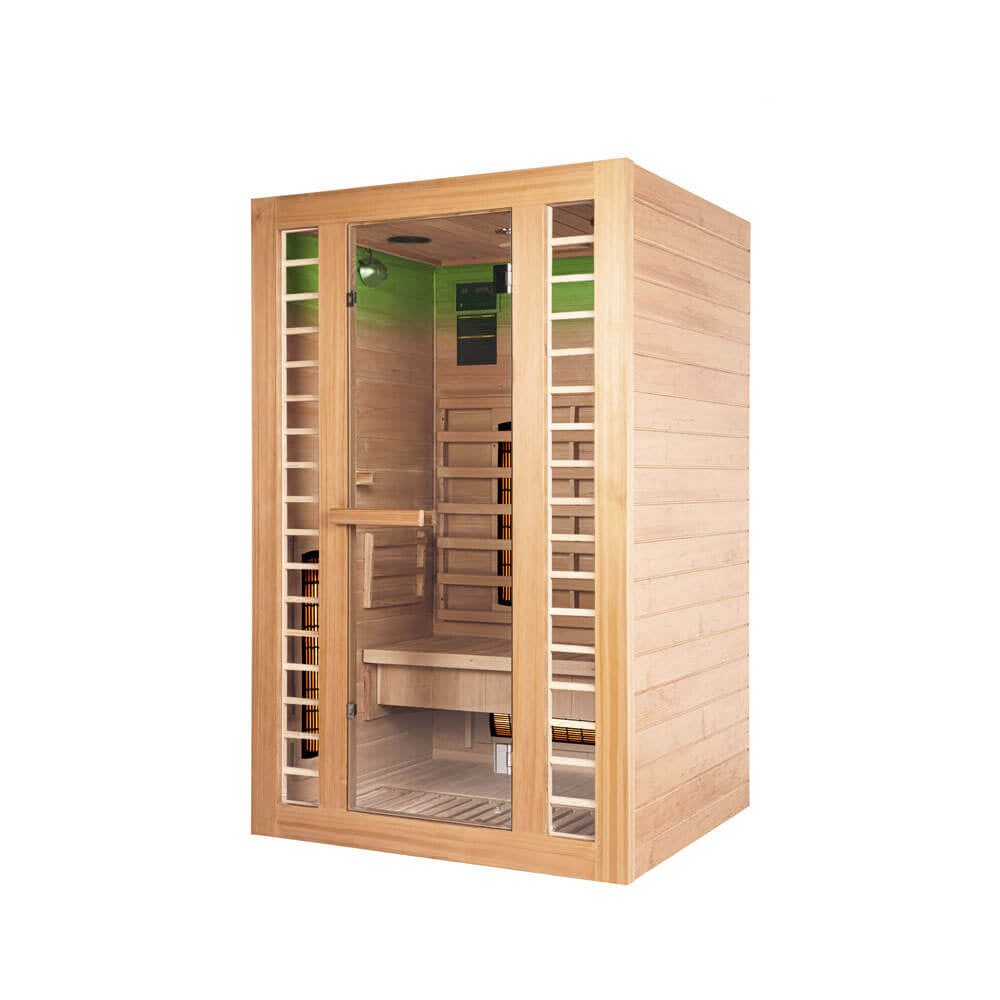 Infrarotkabine - 120 x 105 cm für 2 Personen