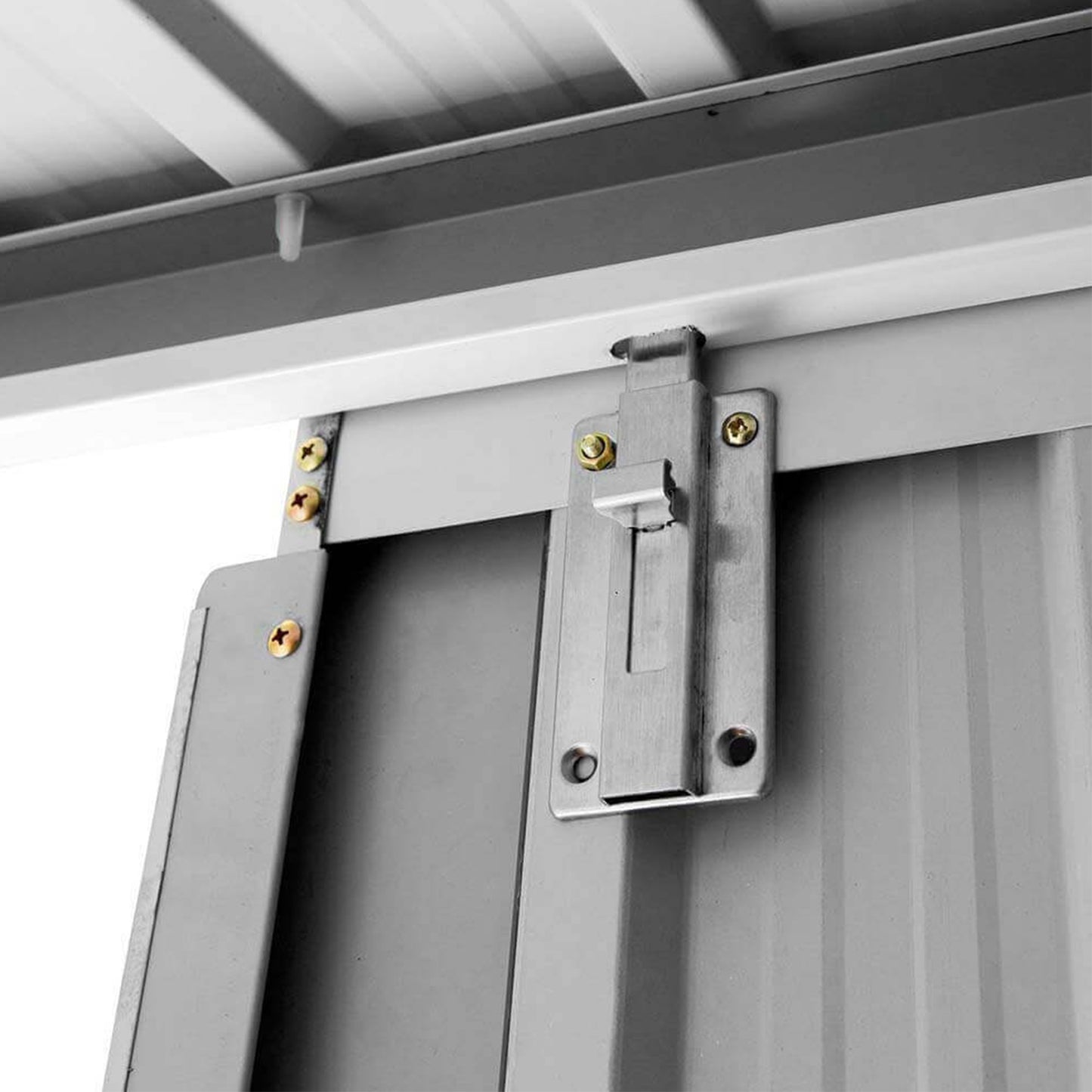 Geräteschuppen aus verzinktem Stahl - 147 x 86 cm