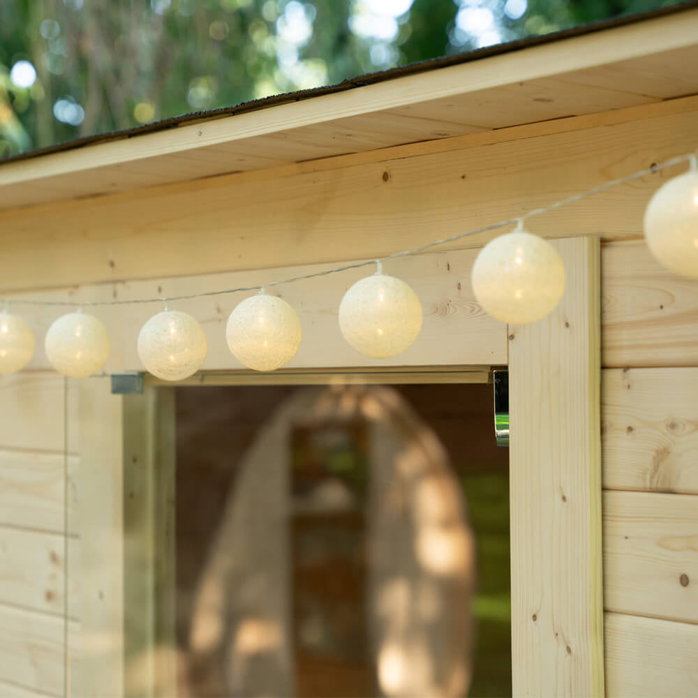 Saunahaus Outdoor - 221 x 217 cm für 4 Personen