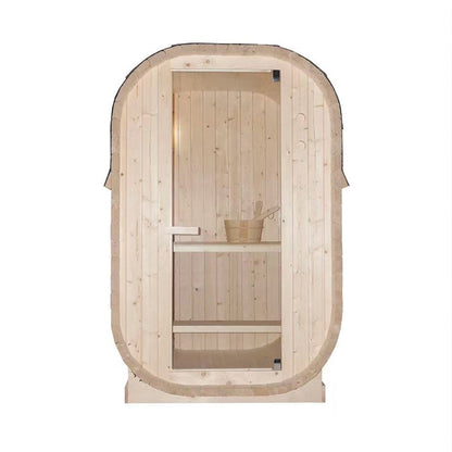 Outdoor Sauna - 194 x 120 cm für 2 Personen