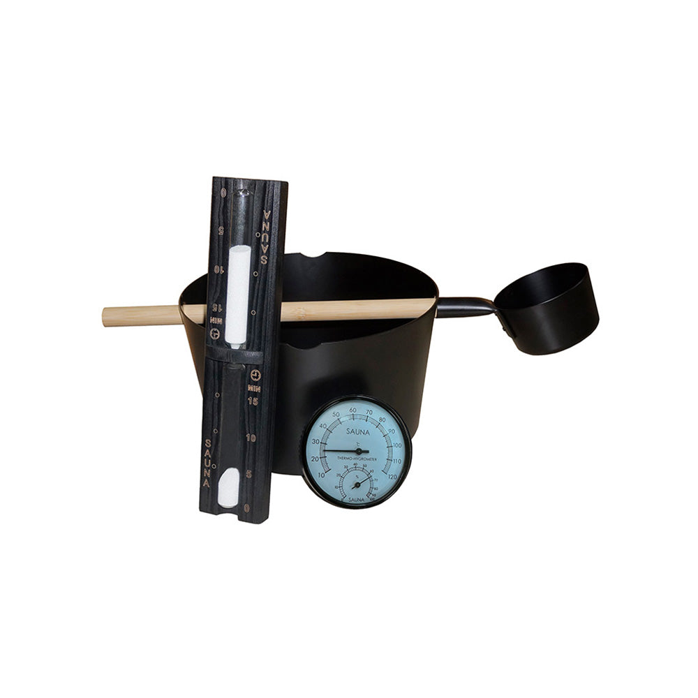 Traditionelle Sauna - 200 x 200 cm für 6 Personen