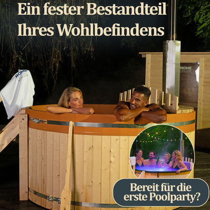 Hot Tub mit Ofen in zwei Größen