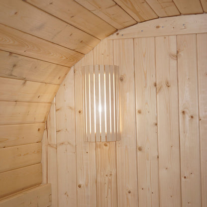 Outdoor Sauna - 184 x 180 cm für 4 Personen