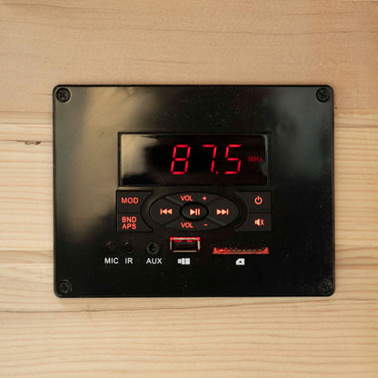 Infrarotkabine - 153 x 110 cm für 3 Personen