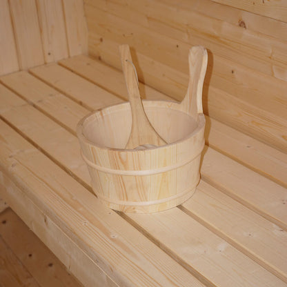 Outdoor Sauna - 194 x 120 cm für 2 Personen