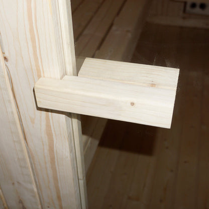 Outdoor Sauna - 184 x 180 cm für 4 Personen