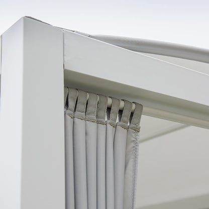 Sonnenliege - 208 x 188 cm Weiß