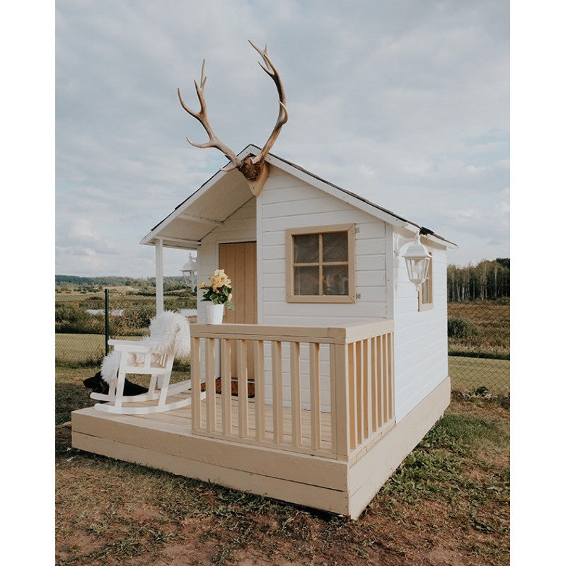 Spielhaus „Marlo“ aus Holz – ebenerdig, imprägniert, TÜV-geprüft, ab 1 Jahr