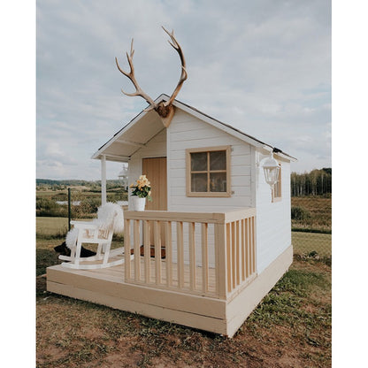 Spielhaus „Marlo“ aus Holz – ebenerdig, imprägniert, TÜV-geprüft, ab 1 Jahr