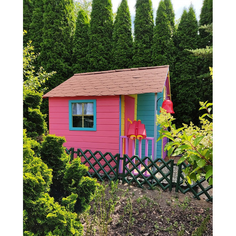 Spielhaus „Marlo“ aus Holz – ebenerdig, imprägniert, TÜV-geprüft, ab 1 Jahr