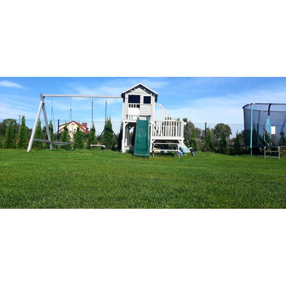 Spielturm „Luno XL“ aus imprägnierter Kiefer – Plattform 62/122 cm, TÜV/EN71, 226,5×176×272 cm