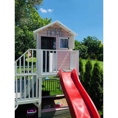 Spielturm „Luno XL“ aus imprägnierter Kiefer – Plattform 62/122 cm, TÜV/EN71, 226,5×176×272 cm