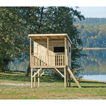 Spielhaus „Robin“ aus Holz – mit Veranda, TÜV-geprüft, imprägniert, ab 3 Jahren