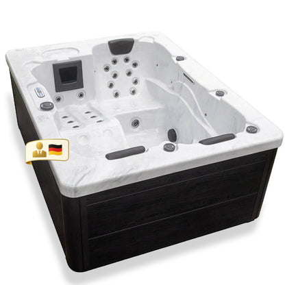 Outdoor Whirlpool - 210 x 160 cm für 3 Personen