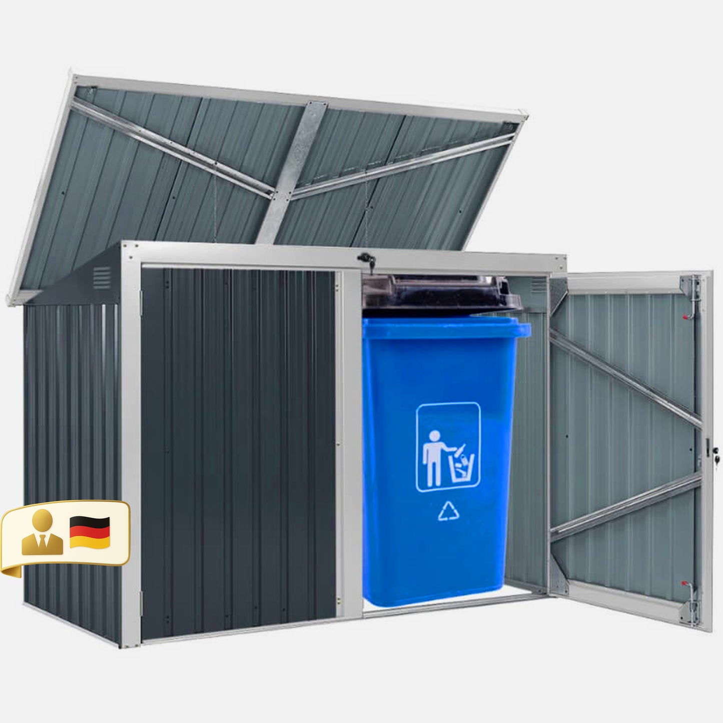 Mülltonnenbox S/M/L