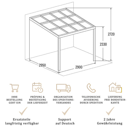 Terrassenüberdachung Deluxe