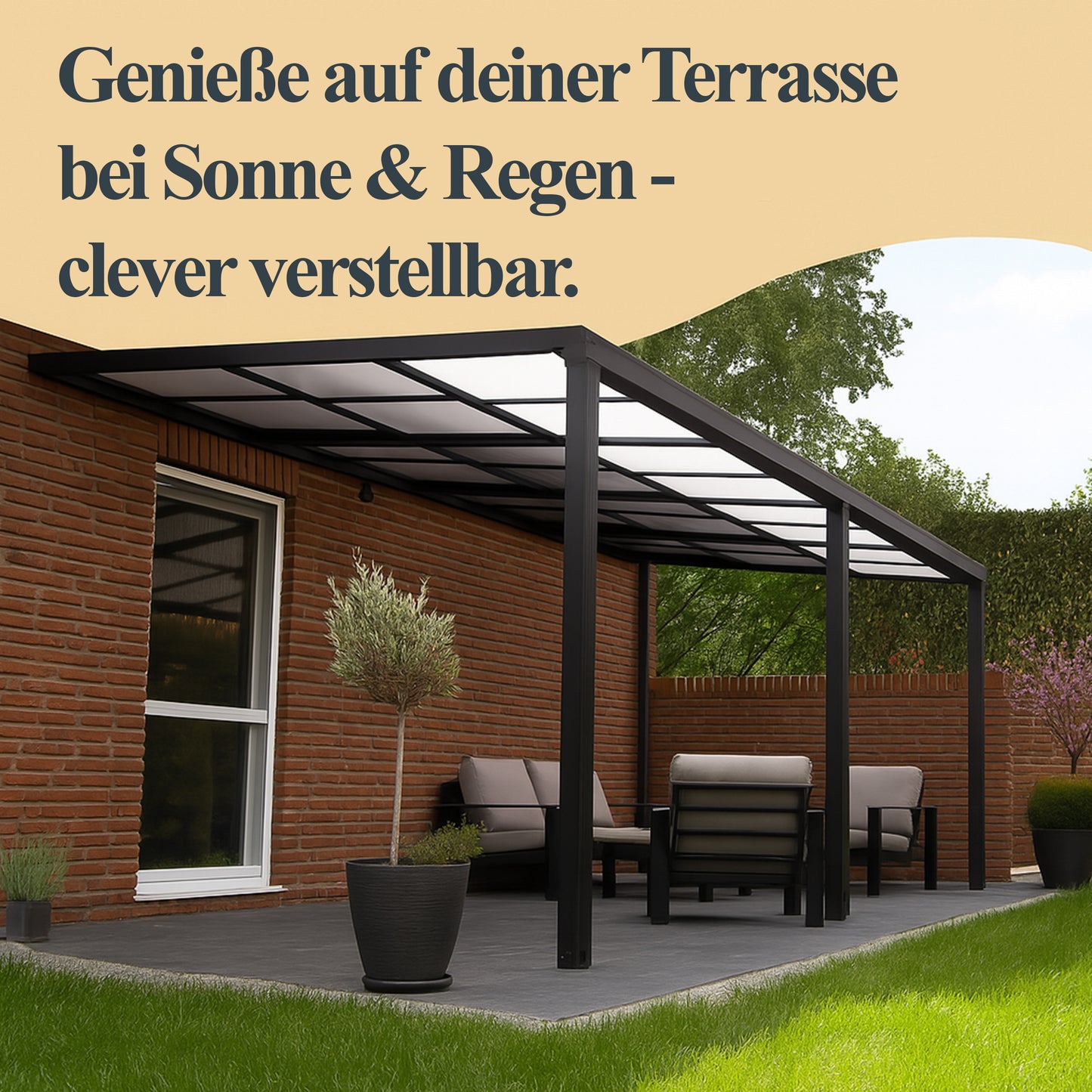 Terrassenüberdachung Deluxe