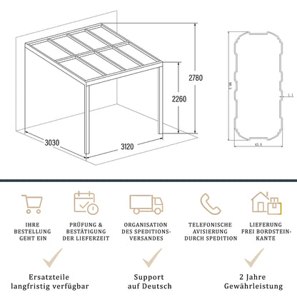 Terrassenüberdachung
