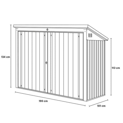 Mülltonnenbox S/M/L