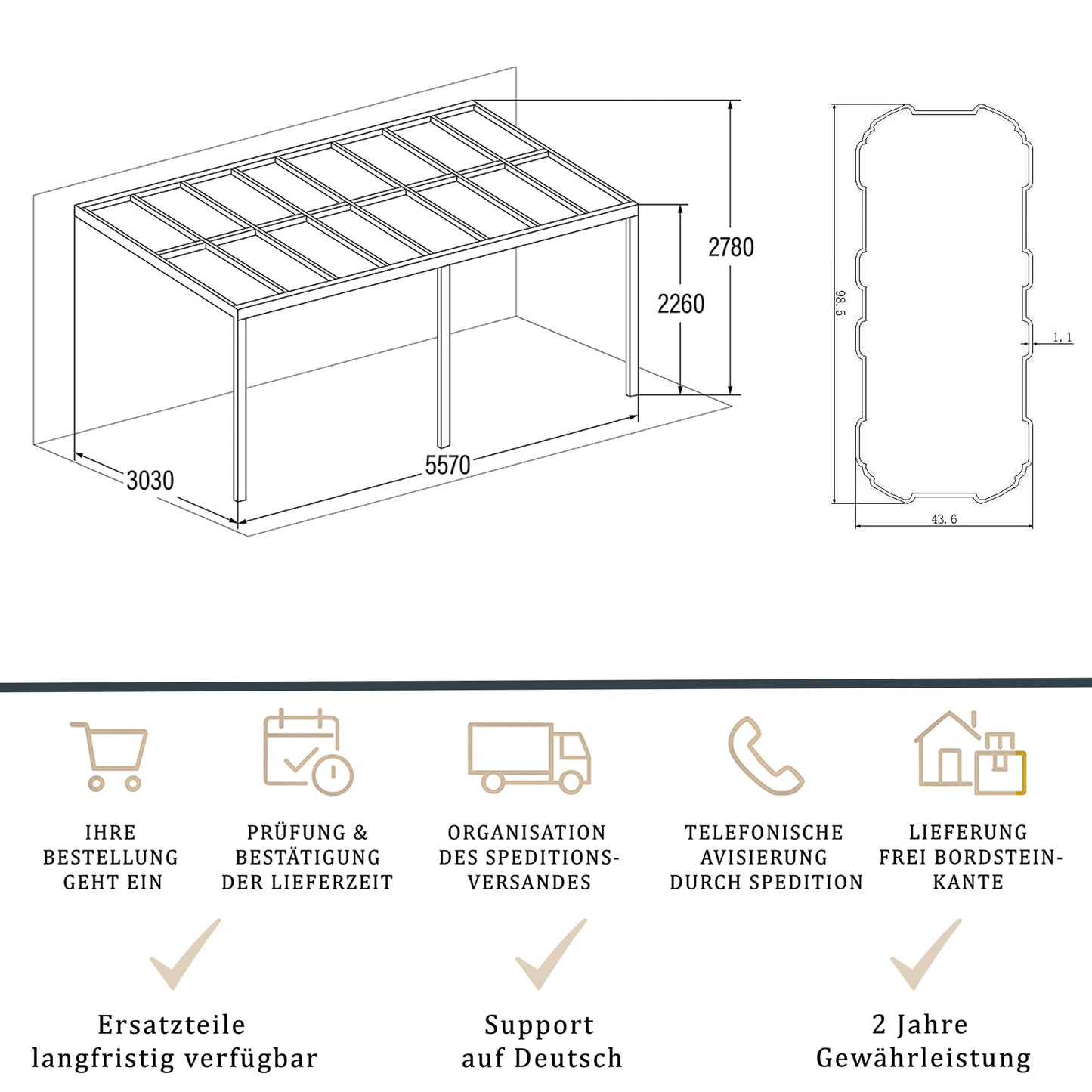 Terrassenüberdachung