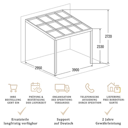 Terrassenüberdachung Deluxe
